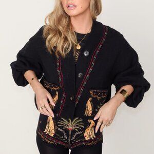 "Astrid" Bomber Cardigan
